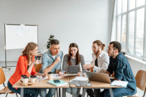 samenwerken aan een project