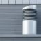Ventilatie-uitlaat op een gevel, essentieel voor ventilatie in energiezuinige woning